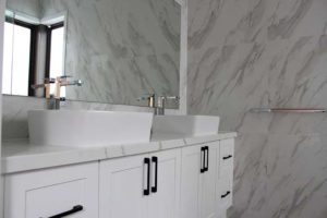 Custom drafting solutions for bathroom Melbourne duplex home at Buildpoint