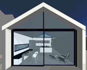 Sample Seddon - 3D View - 3D PROPOSED REAR VIEW 2 with Buildpoint