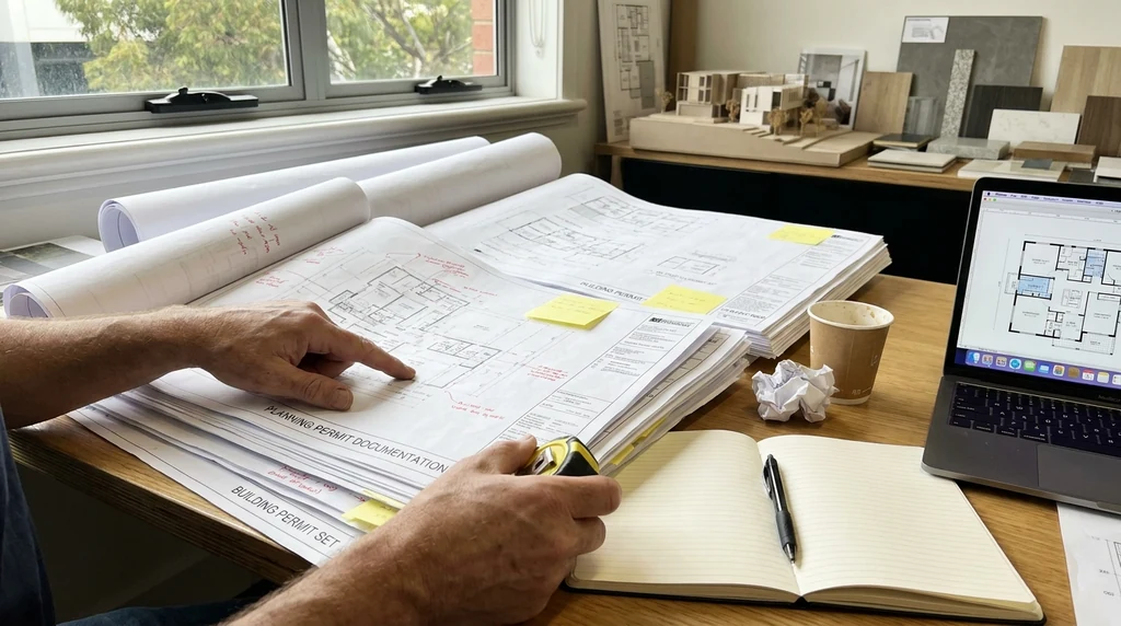 Planning Permit versus Building Permit Drawings: What Changes?